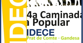 4a Caminada popular IDECE. Prat de Comte-Gandesa