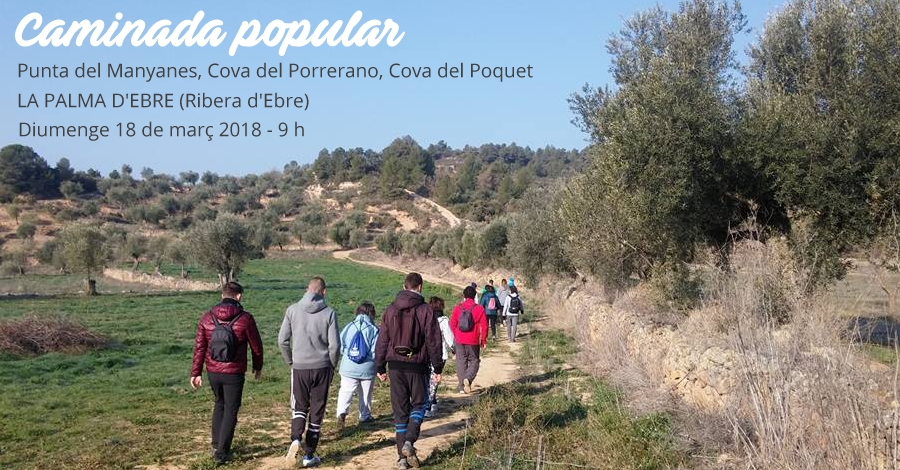 Caminata popular en la Palma d’Ebre 