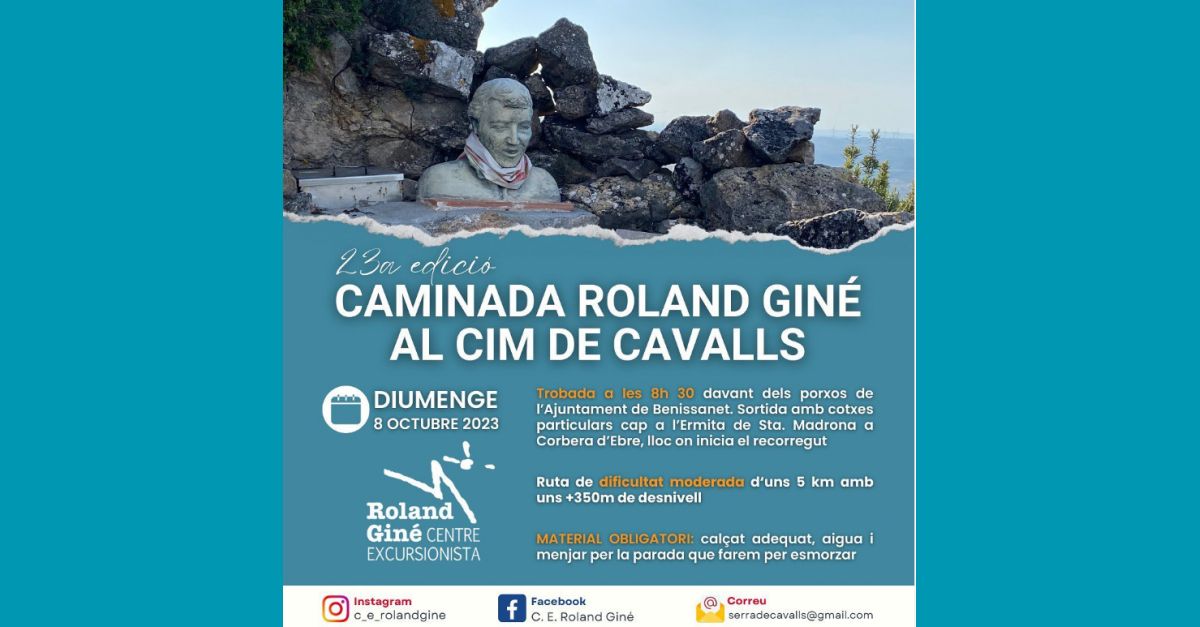 23a edici de la Caminada Roland Gin al cim de Cavalls