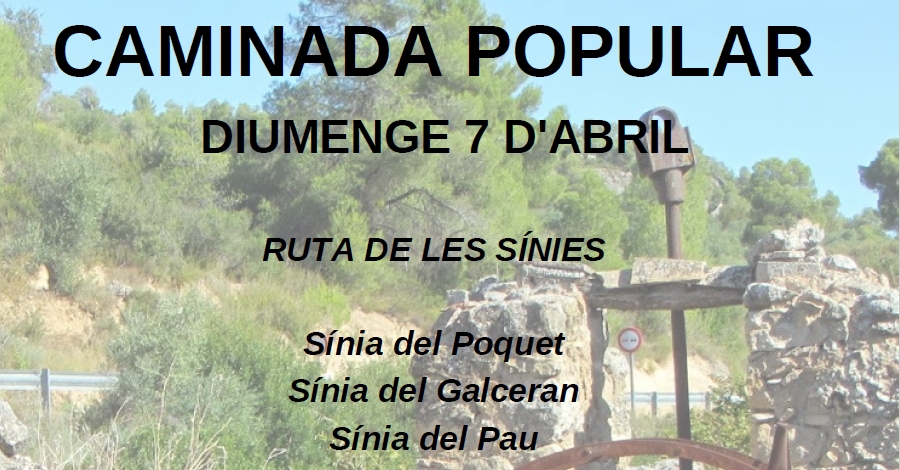 Caminada popular La ruta de les snies