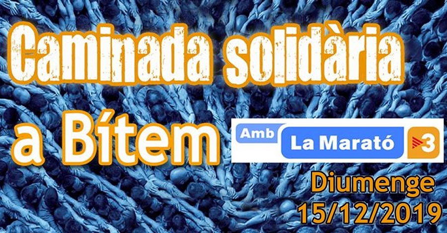 Caminata solidaria en Btem