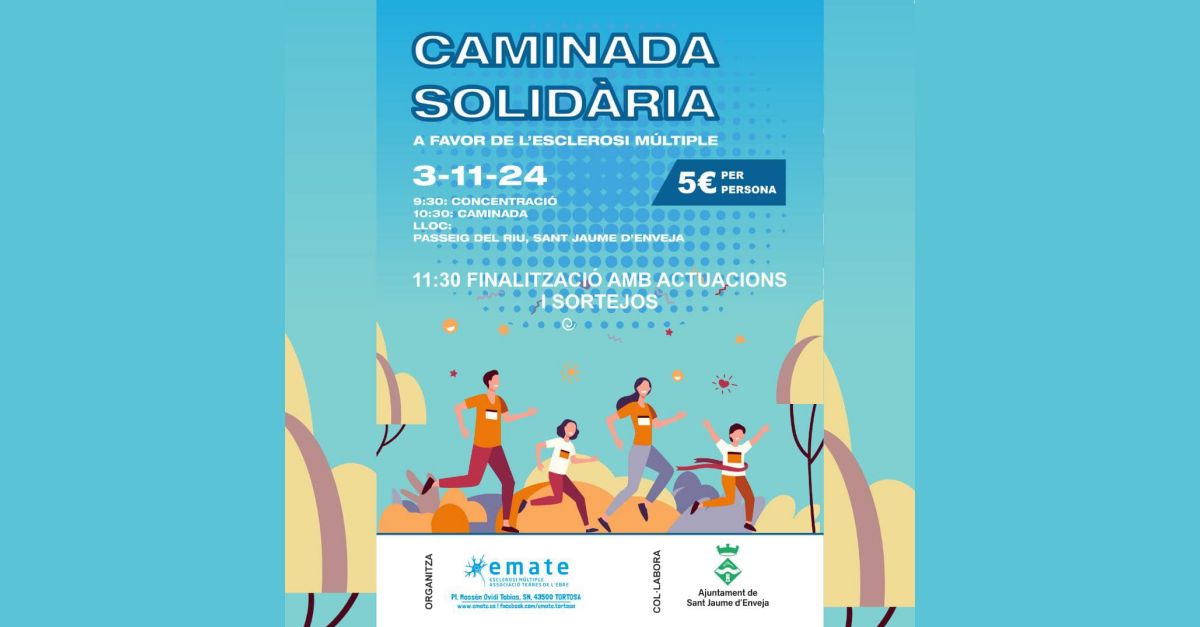 Caminata solidaria a favor de la esclerosi mltiple