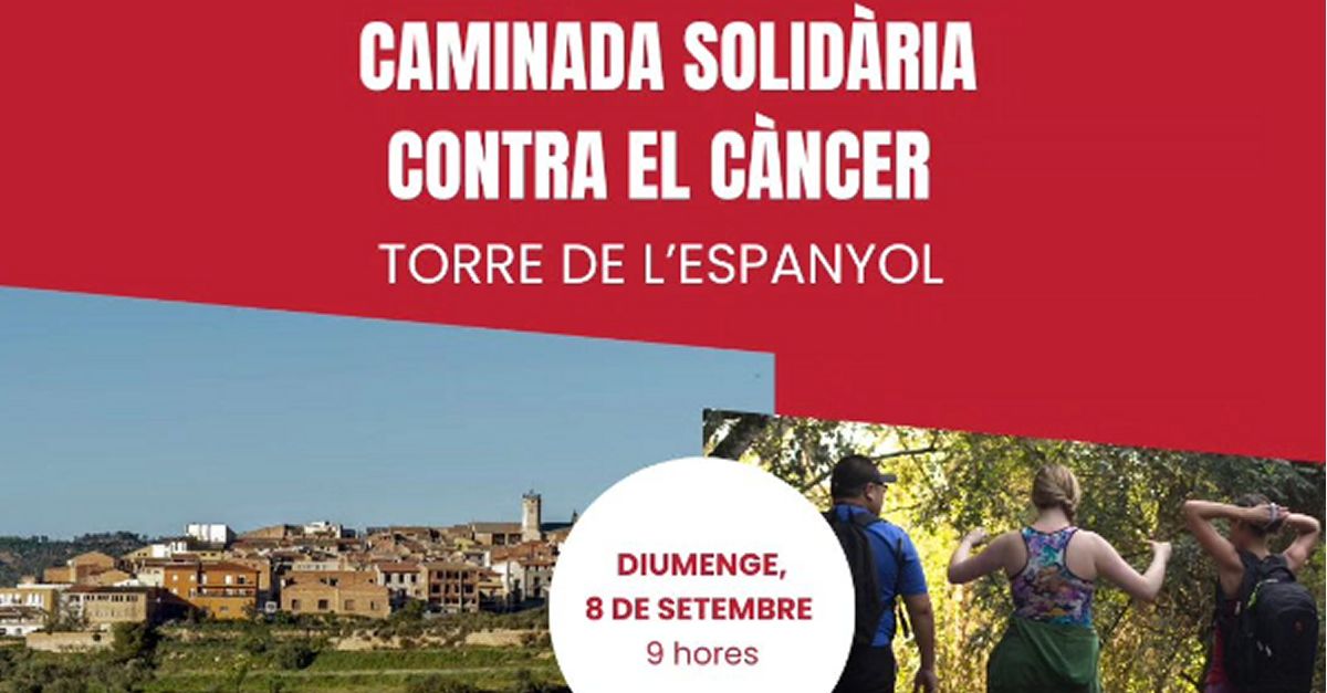 Caminata solidaria contra el cancer