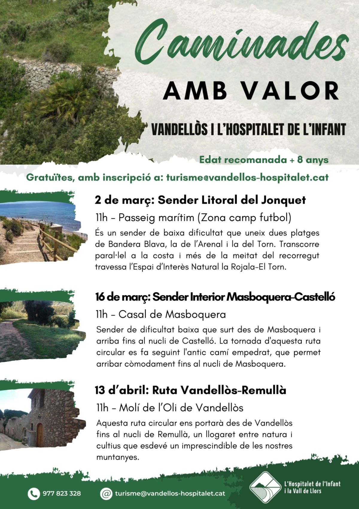 Caminades amb valor: Ruta Vandells-Remull