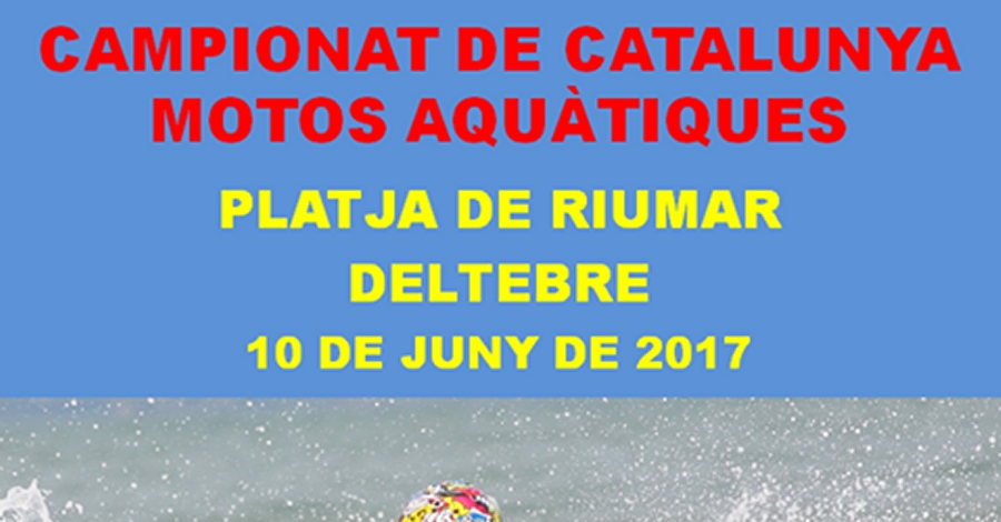 Campionat de Catalunya de Motos Aqutiques