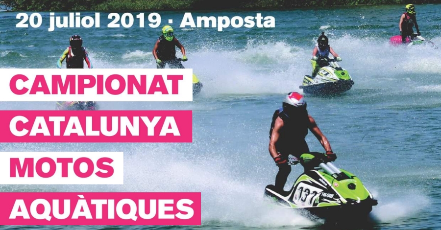 Campeonato de Catalunya de motos acuticas 2019