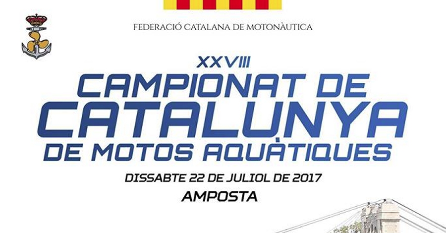 XXVII Campionat de Catalunya de motos aqutiques