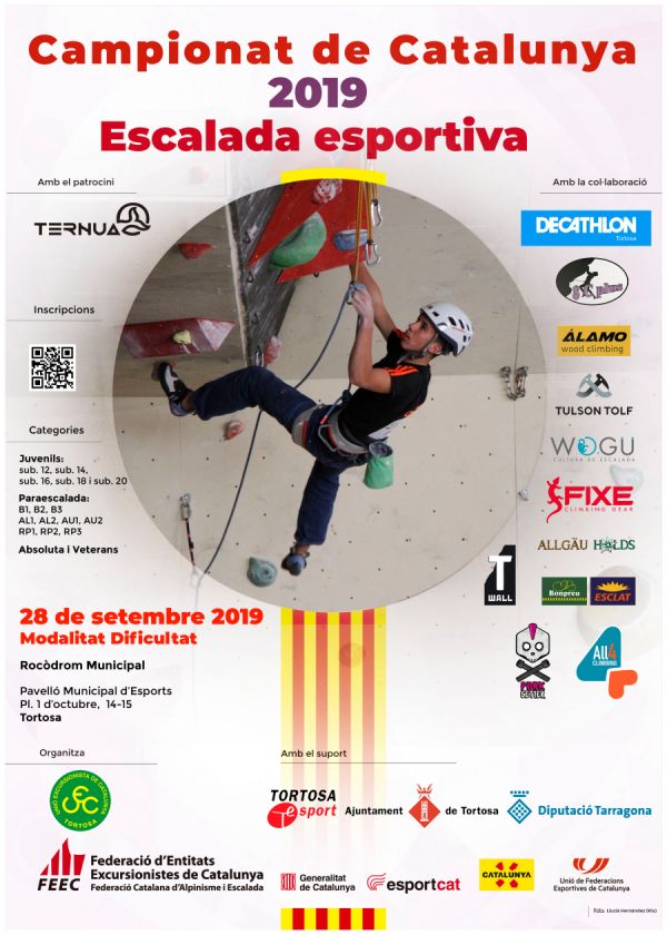 Campionat de Catalunya dEscalada de Dificultat