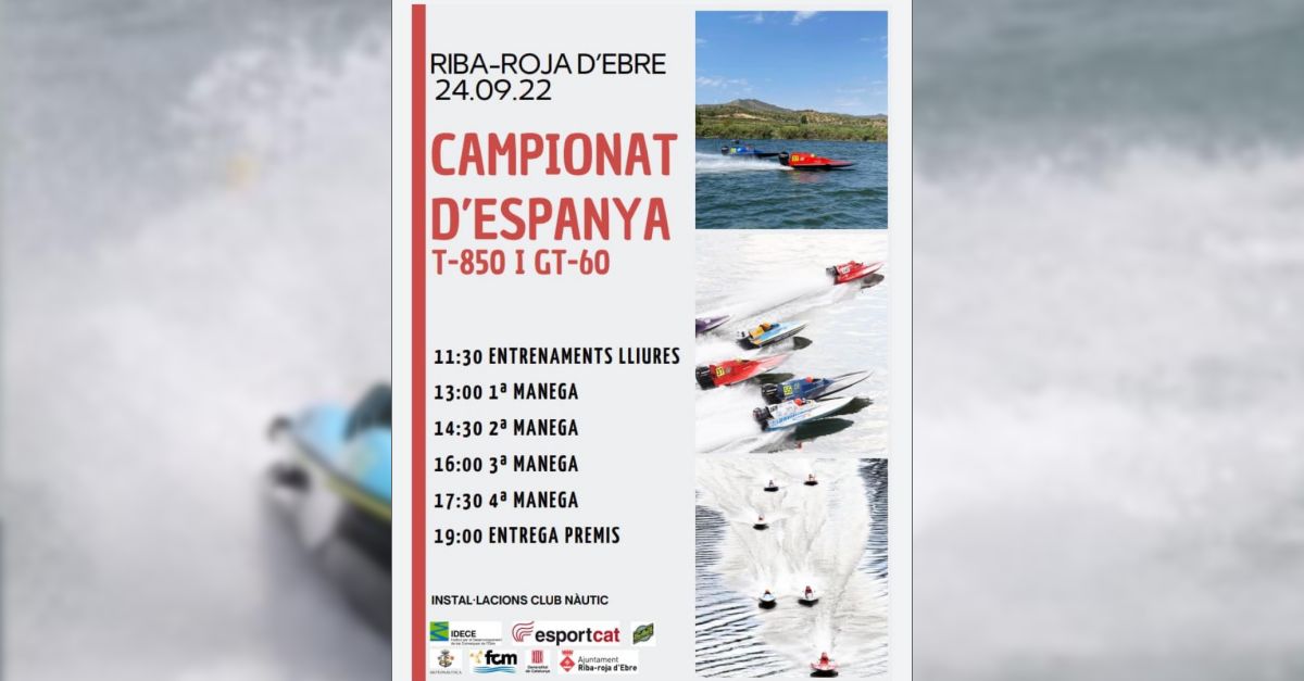 Campionat dEspanya T-850 i Gt-60 Riba-roja dEbre