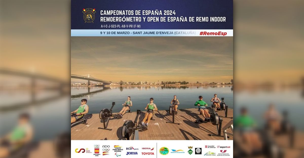 Campeonatos de Espaa 2024 Remoergmetro y Open de Espaa de Remo Indoor