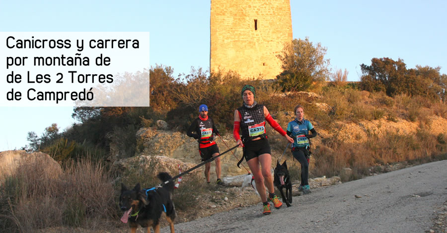 Canicros y carrera por montaa de Les 2 Torres de Campred