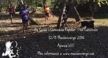 VIII Carrera-Caminata y VI Canicross de Masdenverge