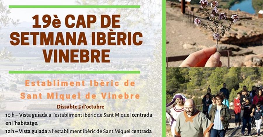 19 Fin de Semana Ibrico al yacimiento ibrico de Sant Miquel de Vinebre