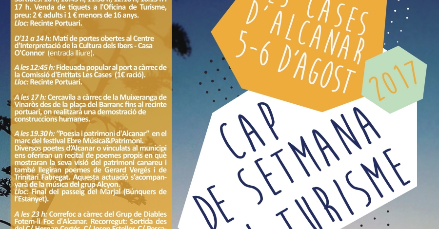 Cap de setmana del turisme a Les Cases i Alcanar