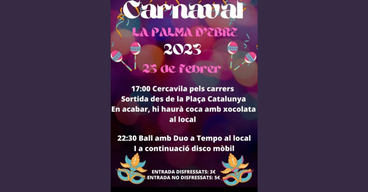 Carnaval La Palma dEbre 2023