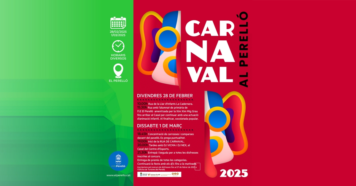 Carnaval al Perell 2025