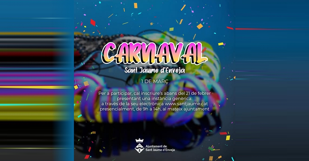 Carnaval Sant Jaume dEnveja 2025