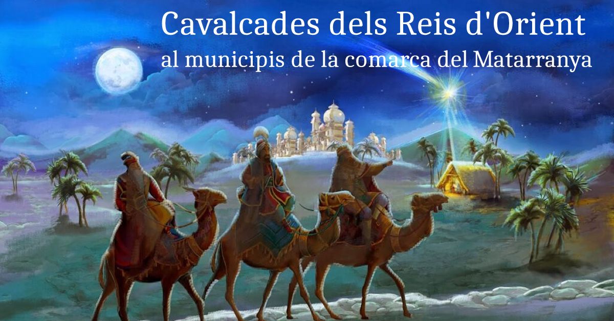 Cavalcada dels Reis dOrient als pobles de la comarca del Matarranya