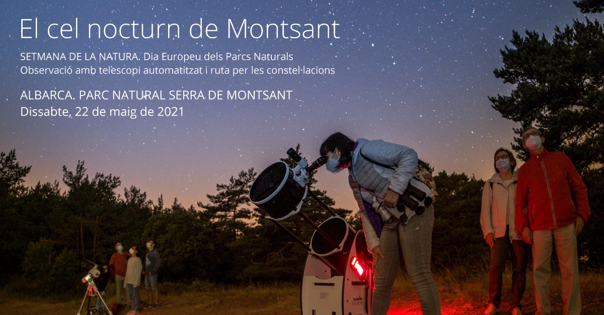 El cielo nocturno de Montsant #SetmanaNatura2021