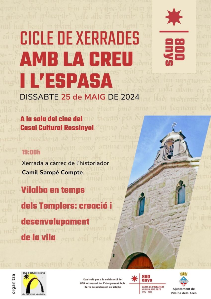 Cicle de xerrades Amb la creu i lespasa