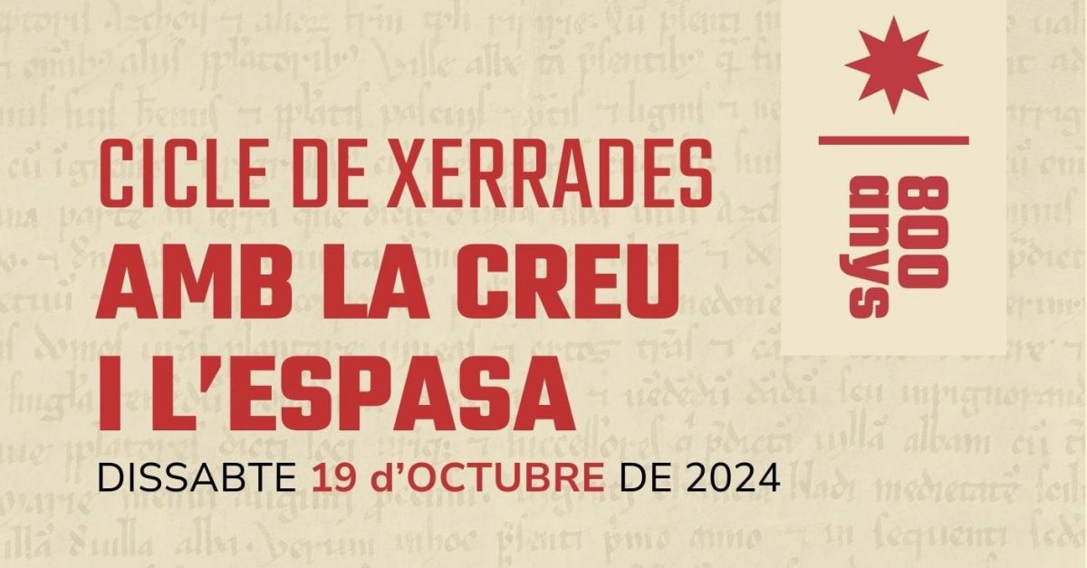 Cicle de xerrades Amb la creu i lespasa