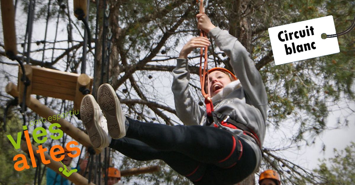 Aventura al parc Vies Altes - Circuit blanc