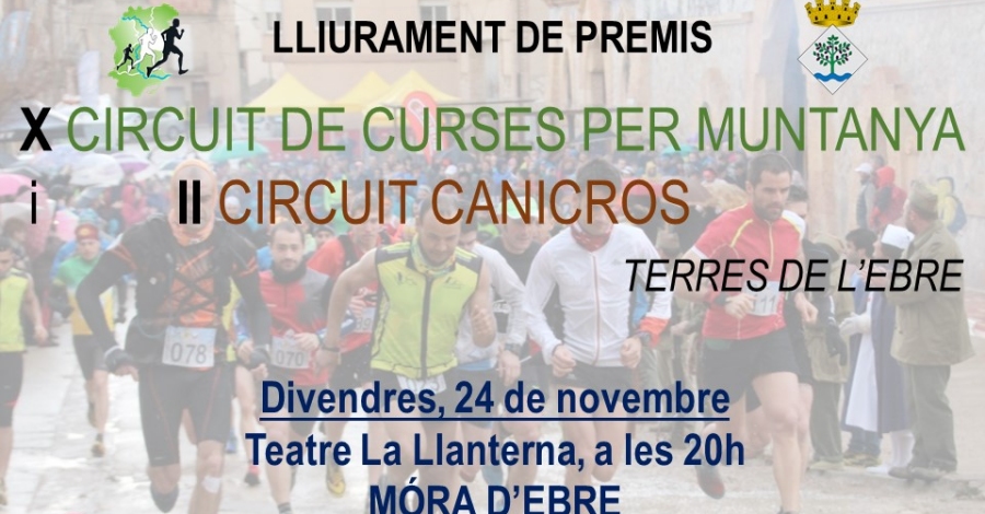 Festa de cloenda del Circuit de Curses per Muntanya Terres de lEbre 2017