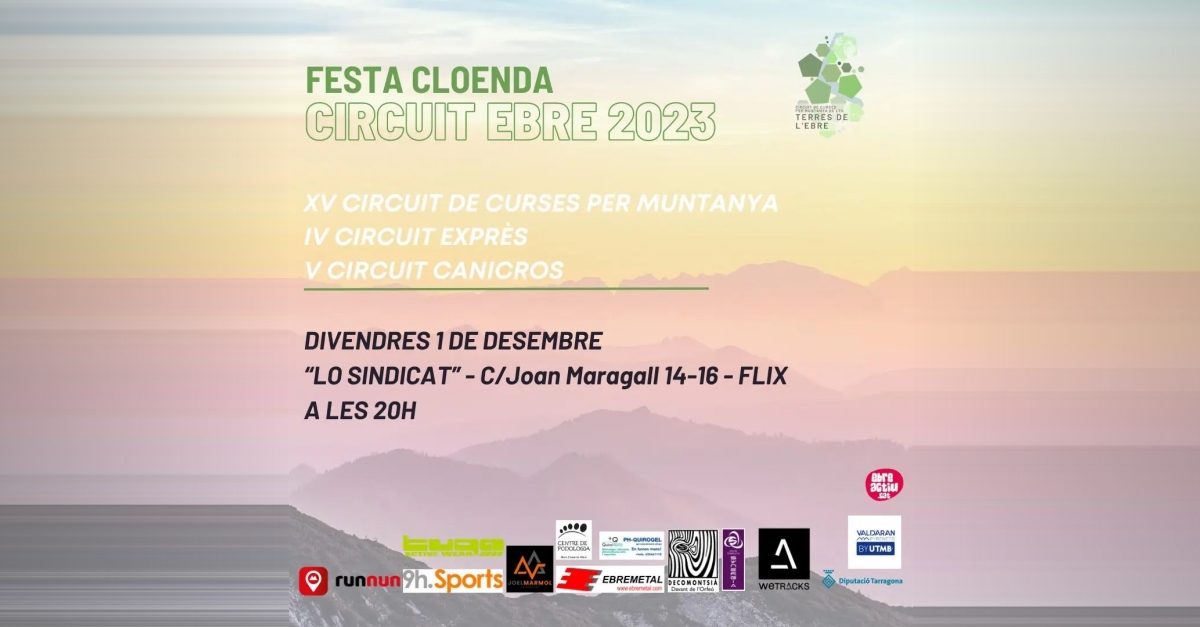 Festa de cloenda del Circuit Ebre 2023