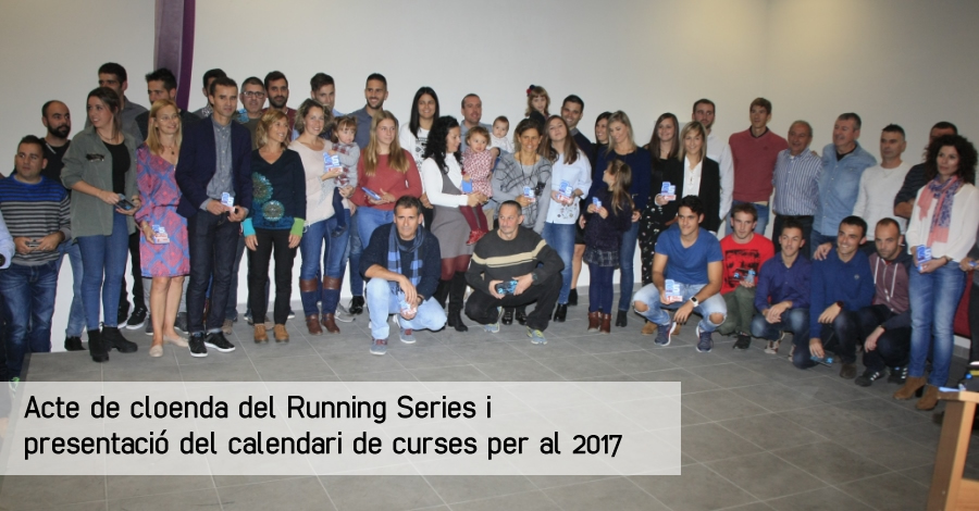 Festa de cloenda Running Series 2016