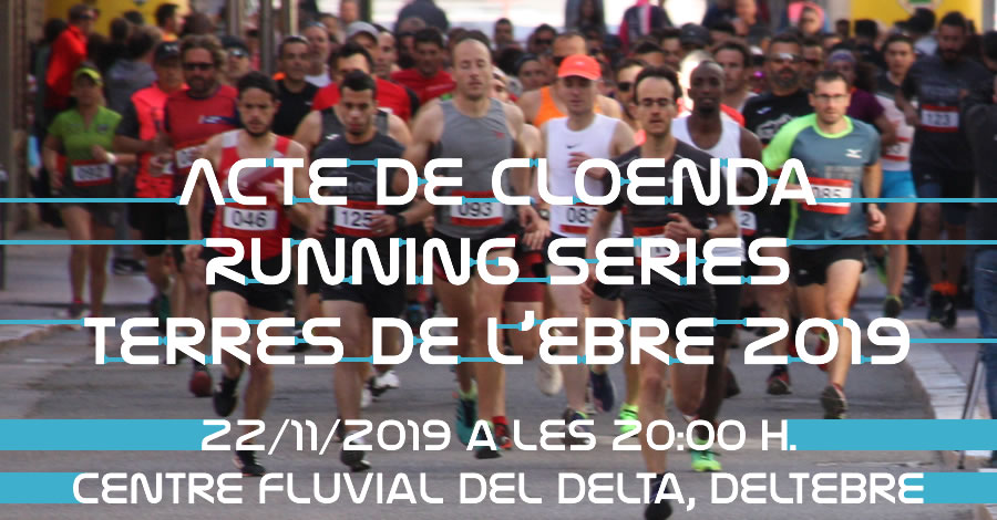 Acto de clausura Running Series Terres de lEbre 2019