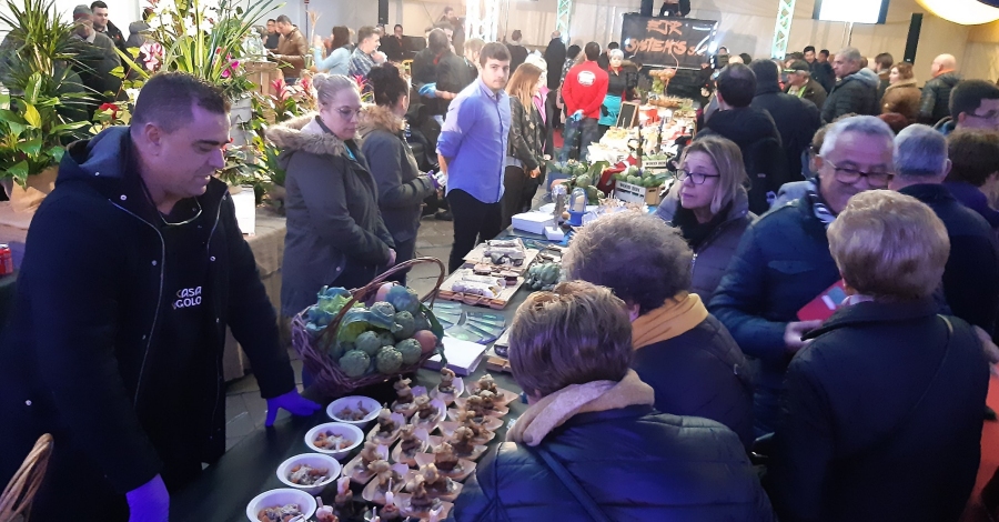 La Fiesta de la Alcachofa comienza con el xito abrumador de la Demostracin de pinchos | EbreActiu.cat, revista digital de ocio activo | Terres de l’Ebre...