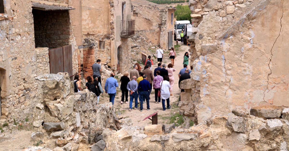 Comena la primera de nou fases de consolidaci del Poble Vell de Corbera d’Ebre | EbreActiu.cat, revista digital d’oci actiu | Terres de l’Ebre ...