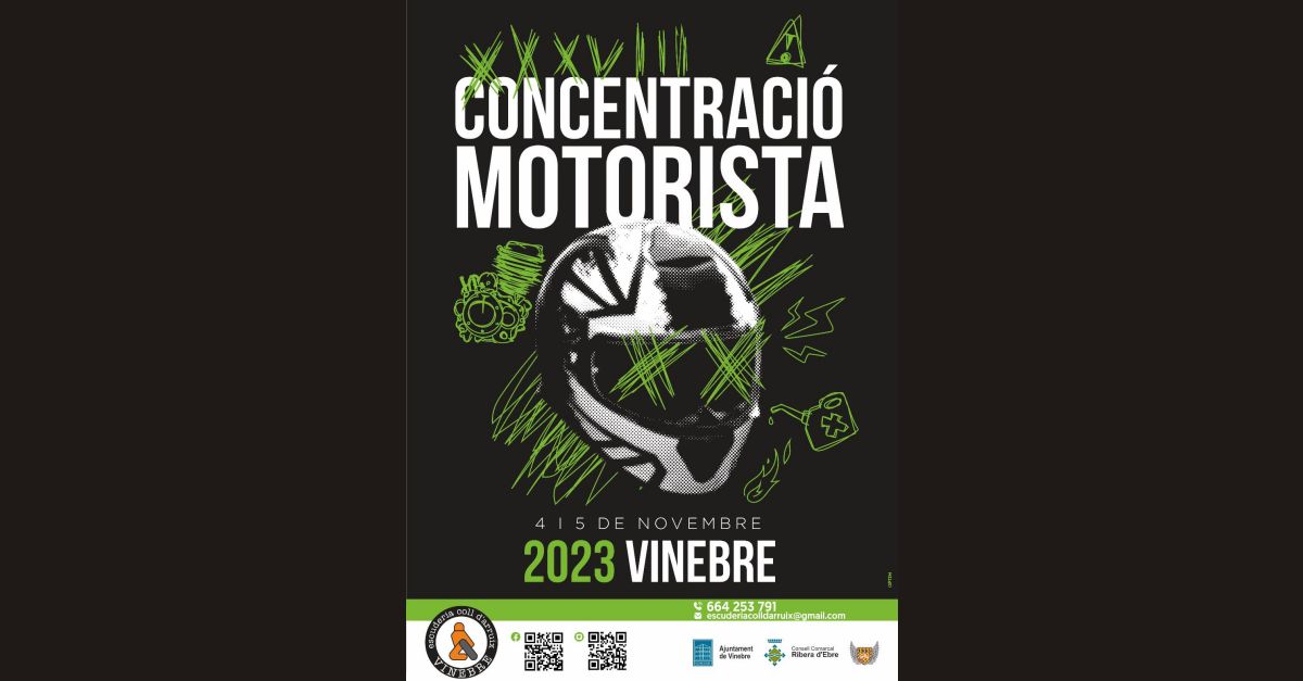 Concentraci motorista a Vinebre