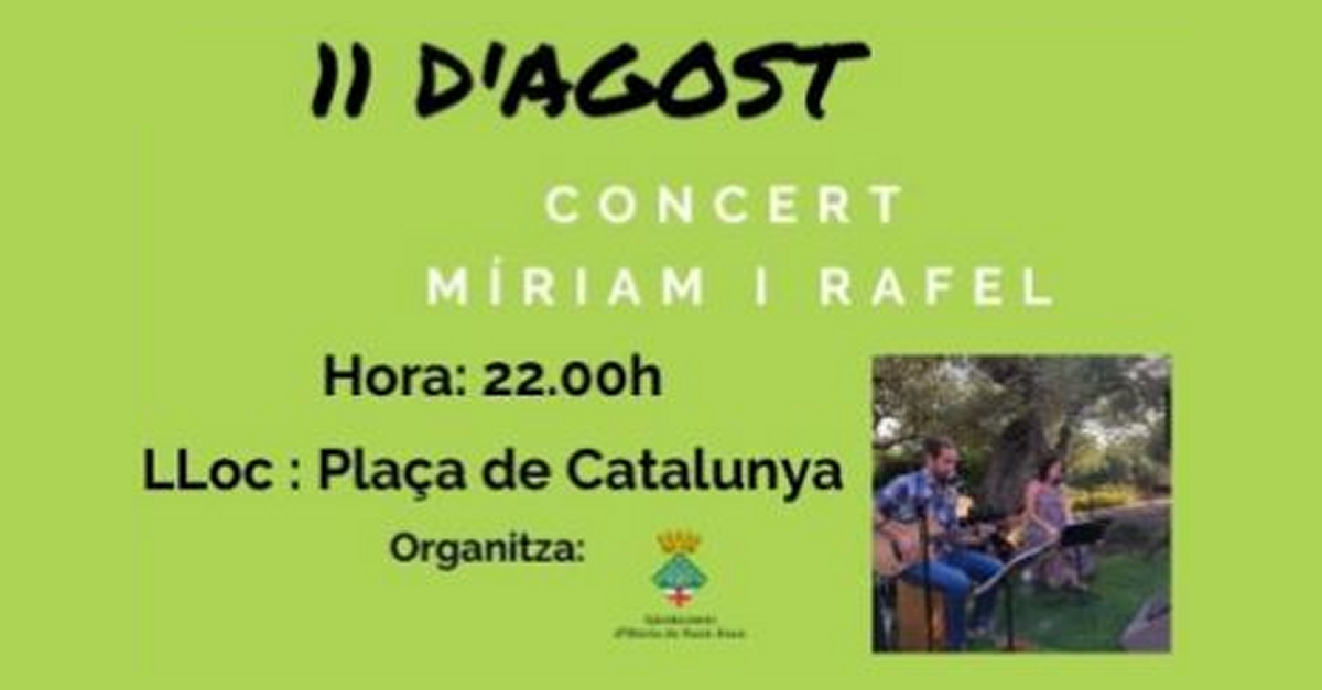 Concierto Mriam y Rafel