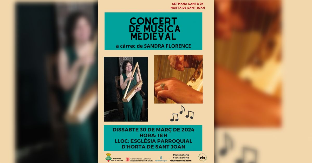 Concert de msica medieval a Horta de Sant Joan