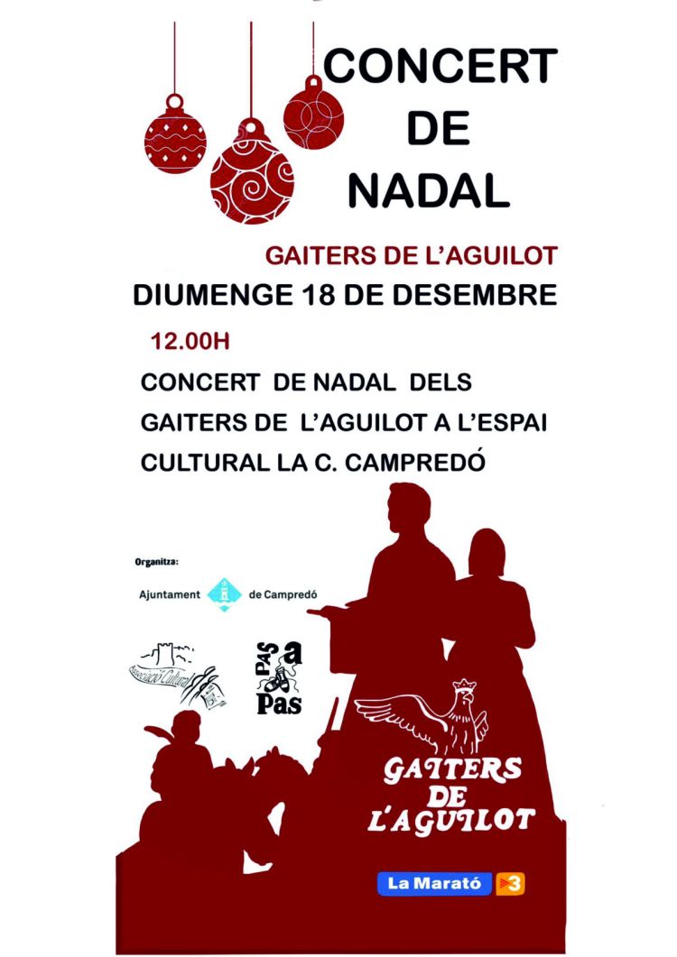 Concert de Nadal Gaiters de lAguilot