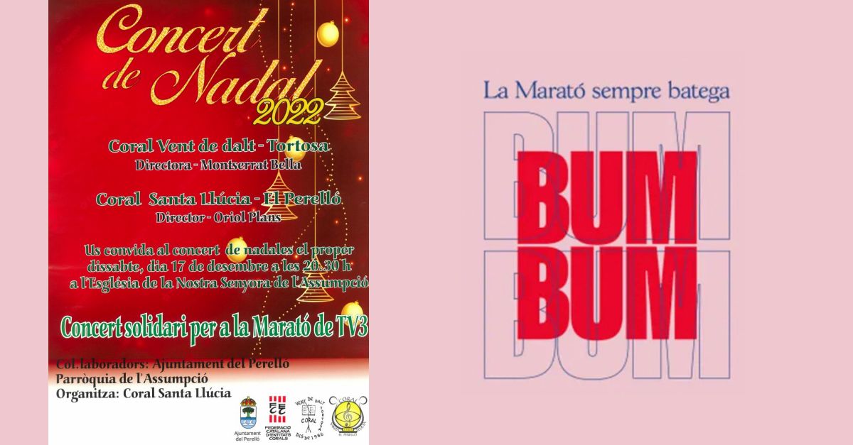 Concert de Nadal 2022 solidari amb la Marat