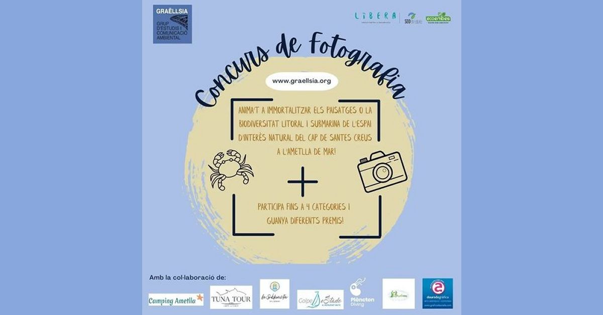 Concurso de fotografa de Espacio de Inters Natural del Cap de Santes Creus