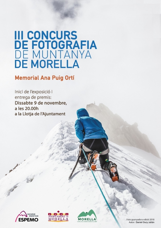 III Concurs de fotografia de muntanya de Morella