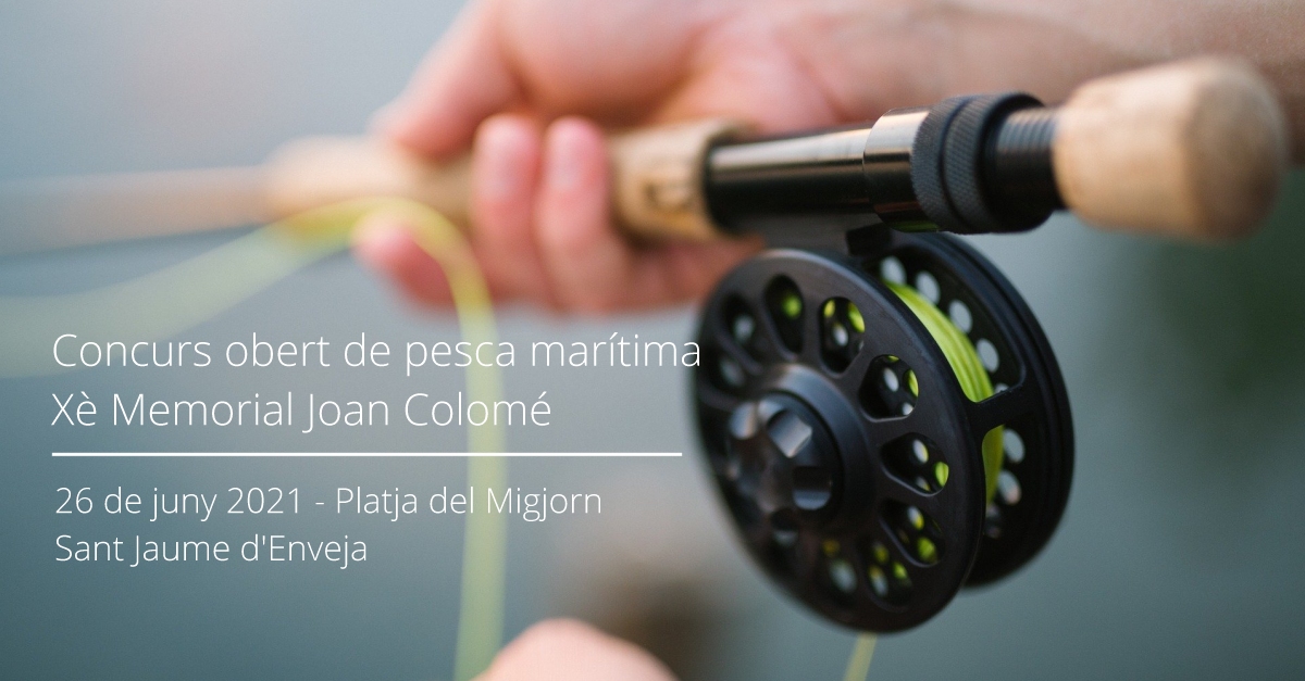 Concurso abierta de pesca martima. X Memorial Joan Colom