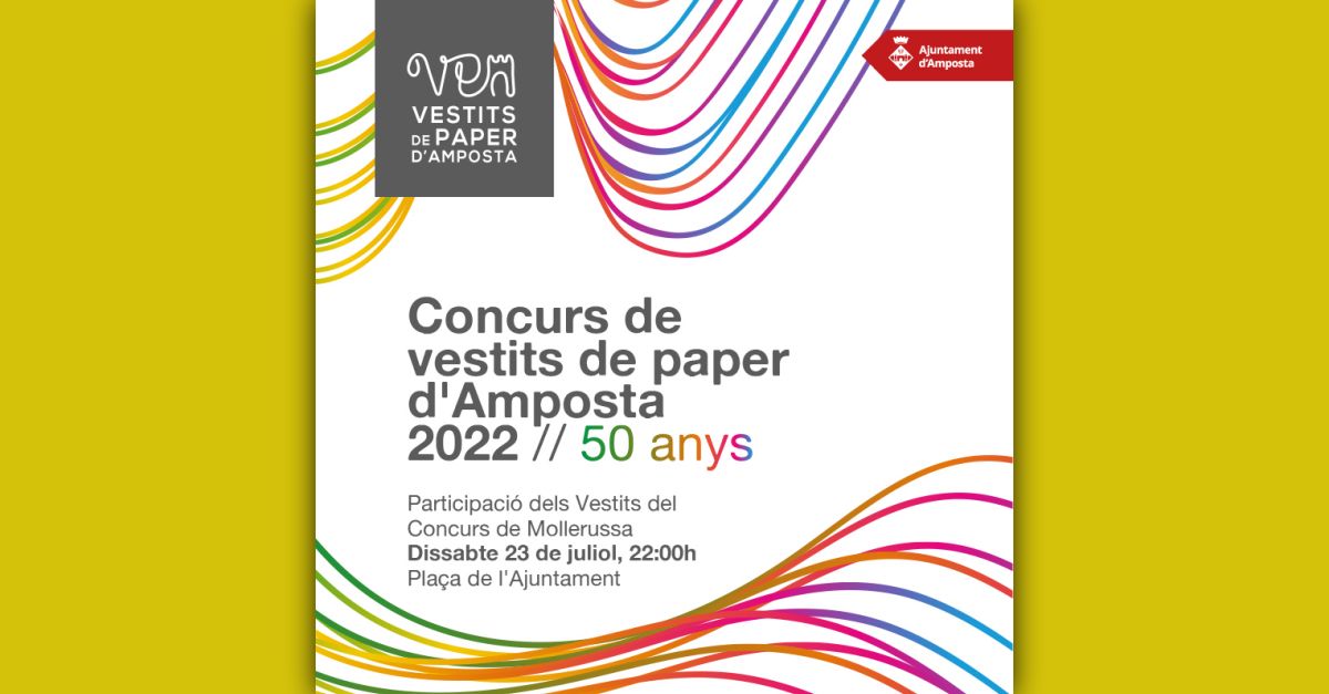 50 Concurs de vestits de paper dAmposta