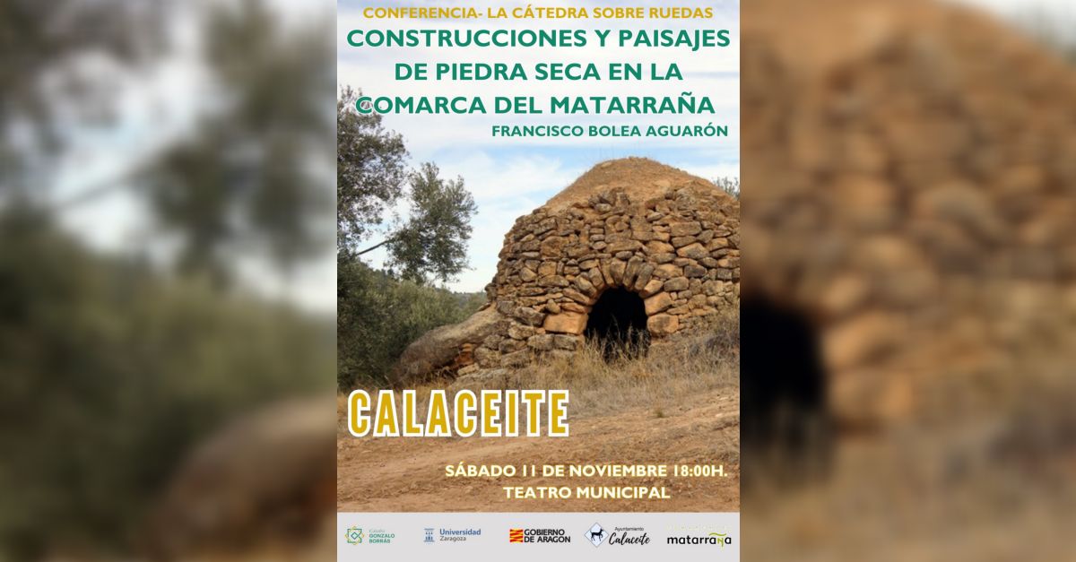 Conferncia Construccione i paisatges de pedra seca a la comarca del Matarranya