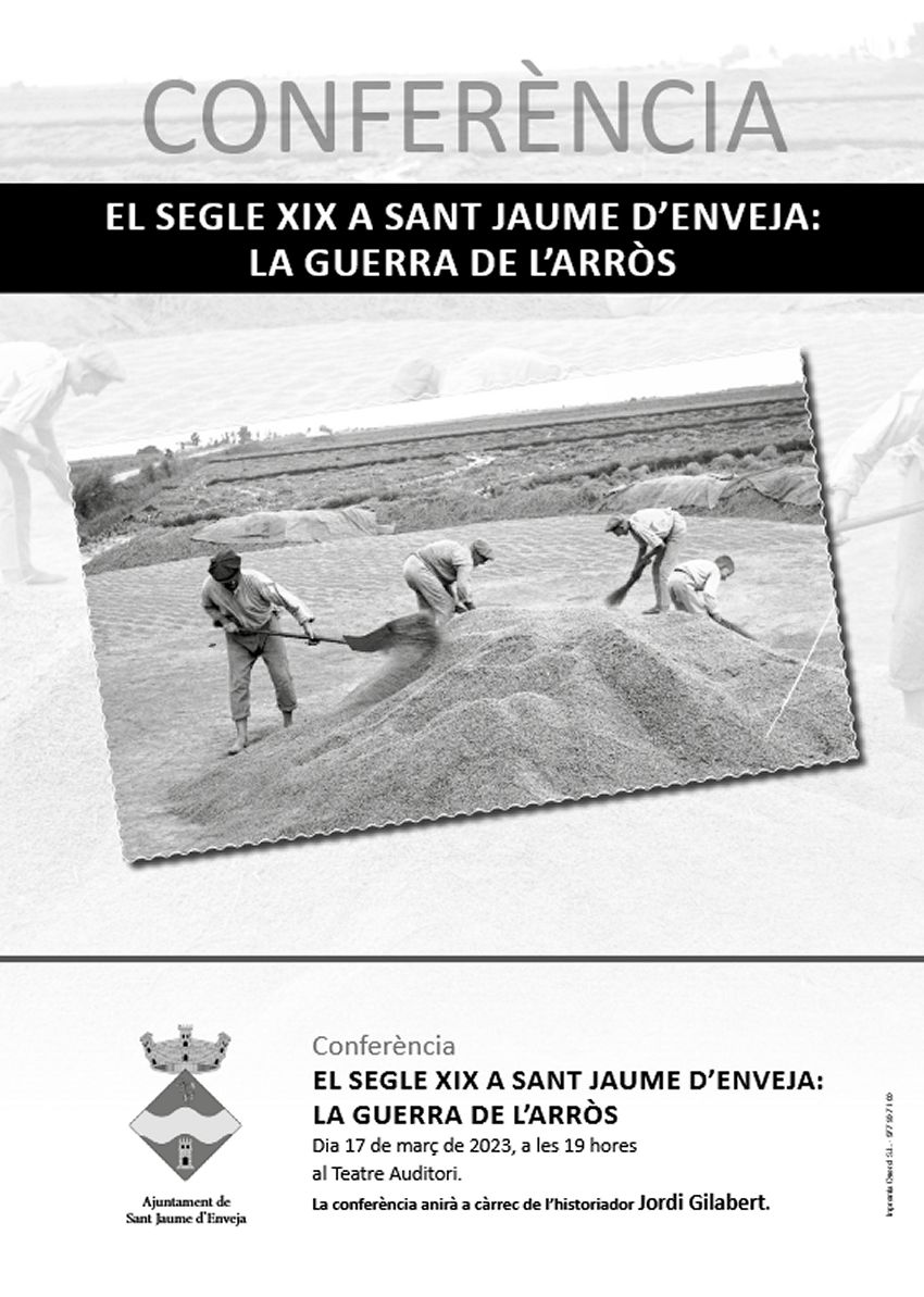 Conferncia: El segle XIX a Sant Jaume dEnveja: la guerra de larrs