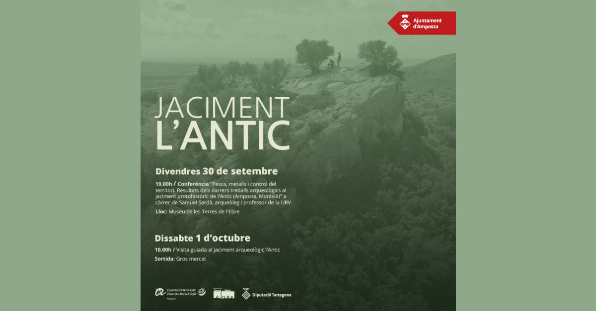 Visita guiada al yacimiento arqueolgico del Antic de Amposta