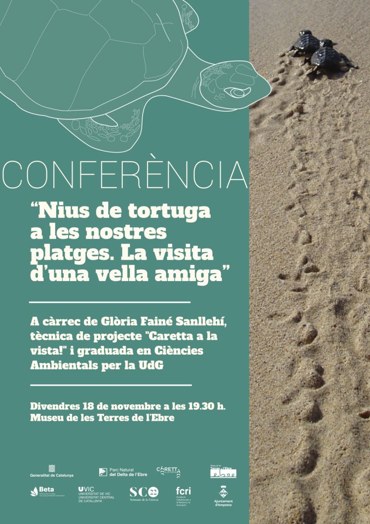 Conferncia: Nius de tortugues a les nostres platges. La visita duna vella amiga