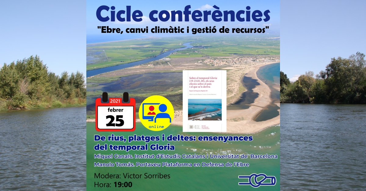 Conferencia: De ros, playas y deltas: enseanzas del temporal Gloria