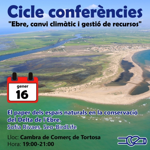 Conferncia: El paper dels espais naturals en la conservaci del Delta de lEbre