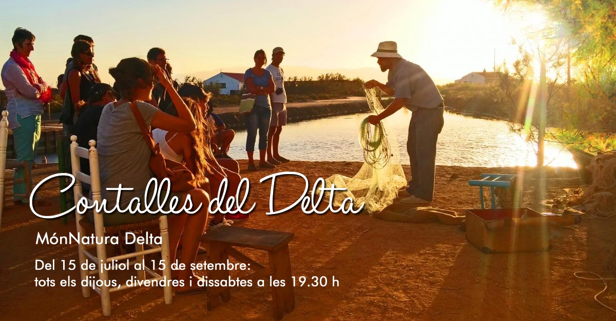 Visita teatralitzada amb tast: Contalles del Delta