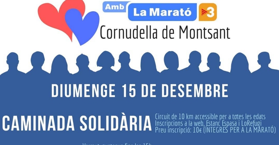 Caminada solidria amb La Marat de TV3 a Cornudella de Montsant