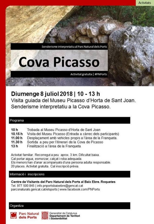 Cova Picasso. Senderisme interpretatiu